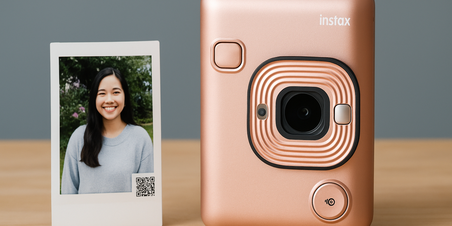 Fujifilm’s Instax Mini LiPlay brings audio to the instant camera