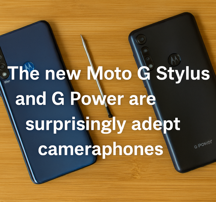 The new Moto G Stylus and G Power are surprisingly adept cameraphones
